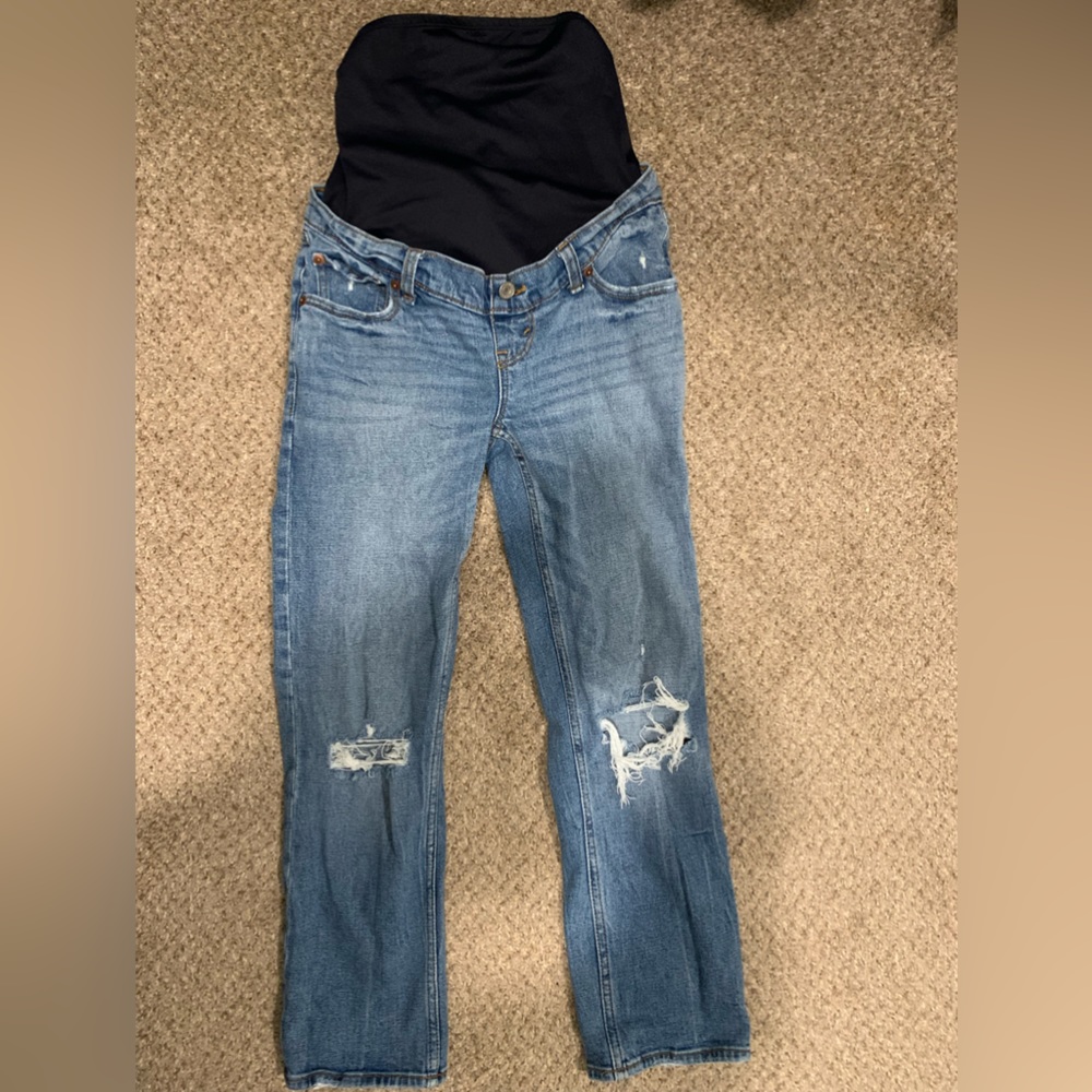 Abercrombie maternity jeans size 24